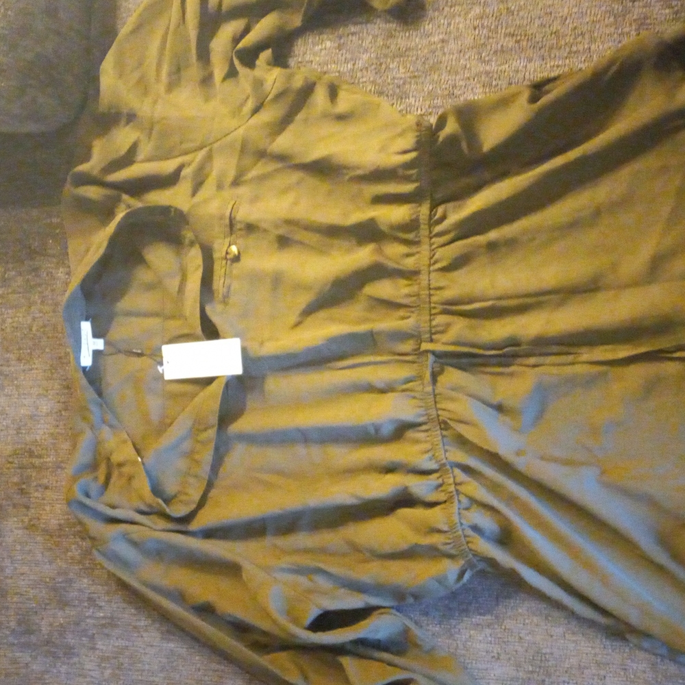 Hunter Green plus size top